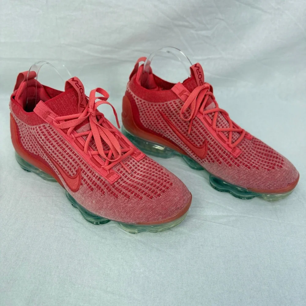 Nike Air VaporMax 2023 Flyknit Men's Running Shoes Athletic‎ Sneakers Red